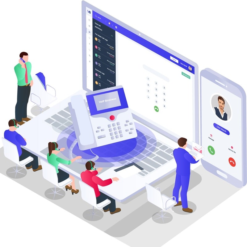 hệ thống tổng đài điện thoại nội bộ