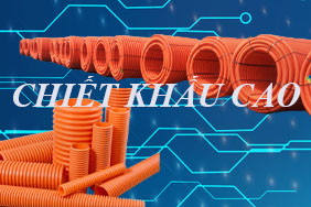 Ống nhựa gân xoắn HDPE triết khấu siêu cao