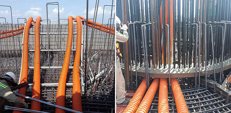 Ống nhựa HDPE dễ dàng uốn cong trong mọi địa hình