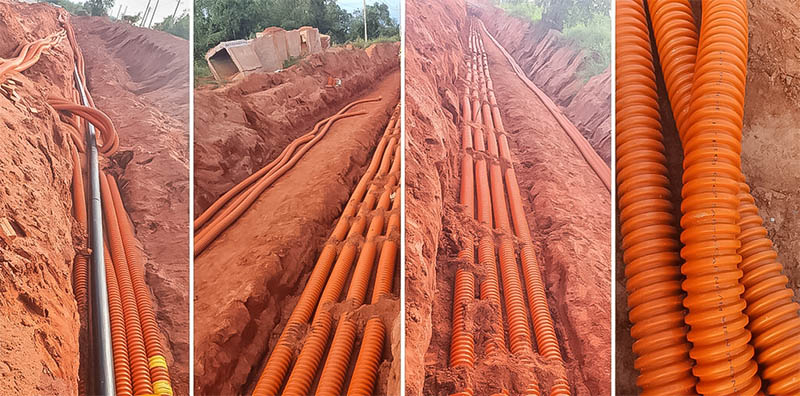 Tính toán khoảng cách khi chôn ống nhựa HDPE