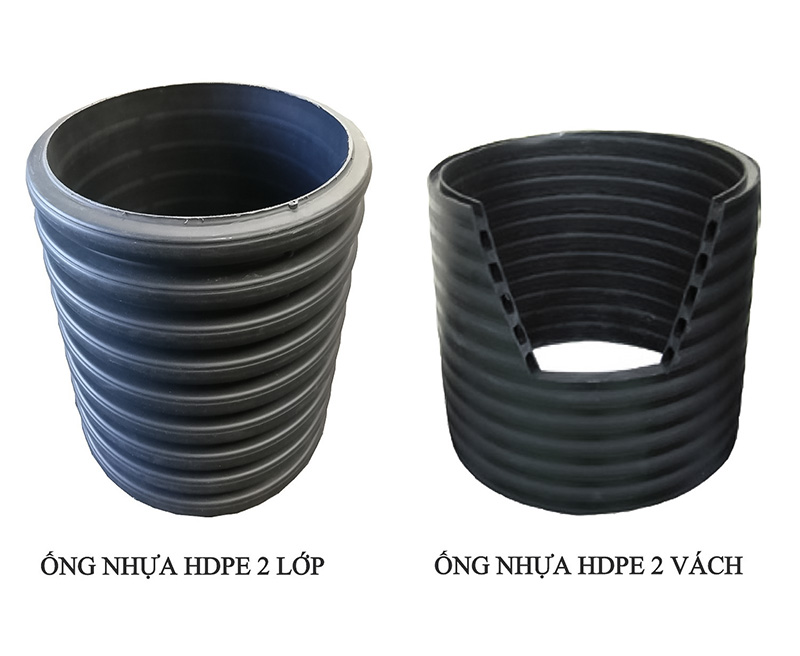 cấu tạo của ống nhựa hdpe 2 lớp