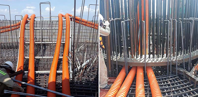 Ống HDPE bảo vệ cáp điện và cáp quang