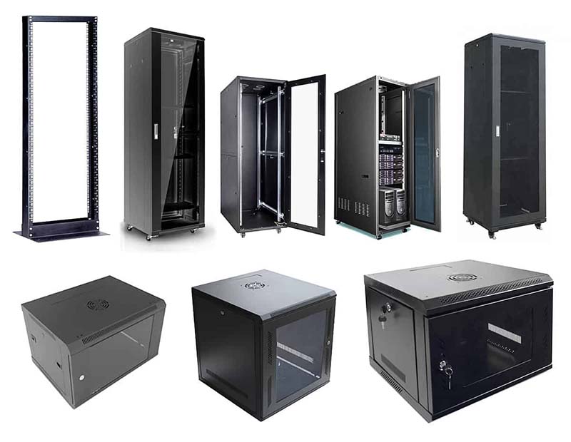 các loại kích thước tủ rack
