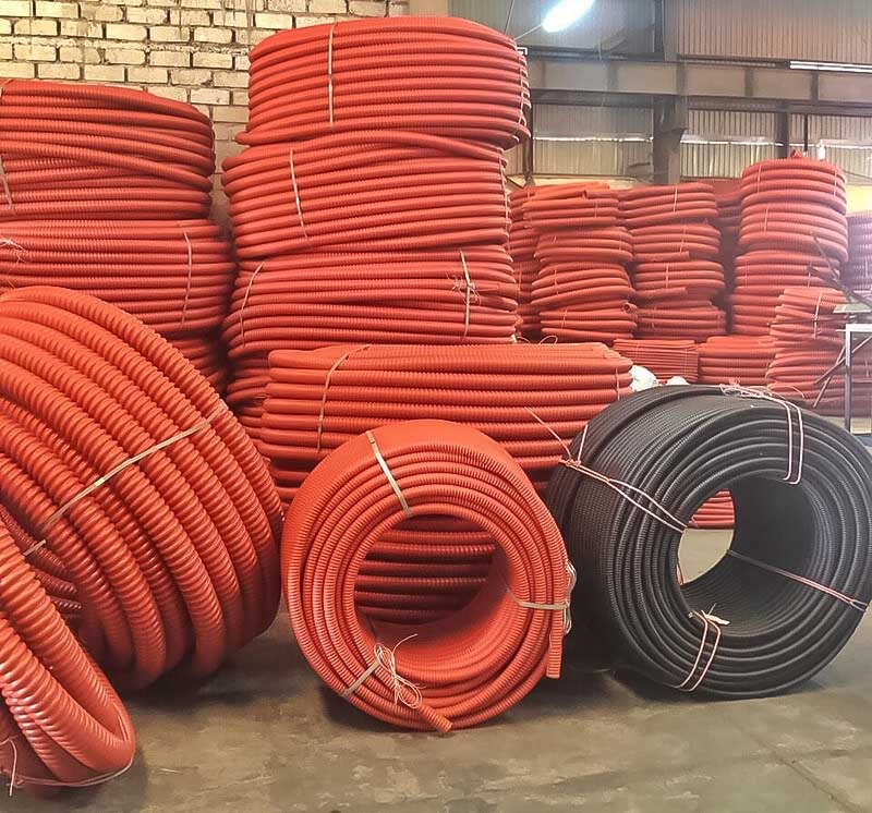không xếp chồng quá nhiều ống nhựa xoắn hdpe lên nhau sẽ làm ống biến dạng