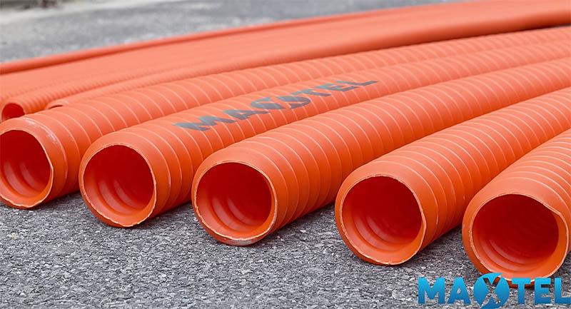 ống nhựa gân xoắn HDPE maxtel