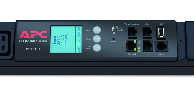 Thanh nguồn PDU có màn hình hiển thị