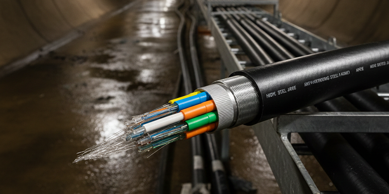 Cáp quang luồn cống Cáp quang luồn cống