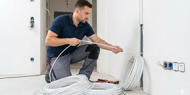 Cáp quang trong nhà